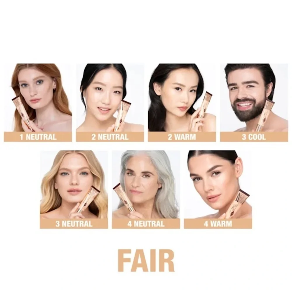 CHARLOTTE TILBURY BEAUTIFUL SKIN FOUNDATION 1 NEUTRAL NEUTRE NIB